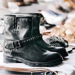 Frye Natalie Rebel Engineer Ankle Boot